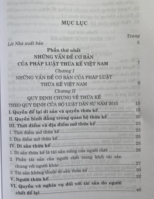 Pháp Luật Thừa Kế ở Việt Nam – Nhận Thức Và Áp Dụng